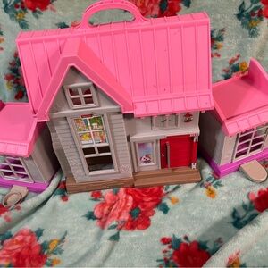 Fisher-Price Pink and Red Playhouse